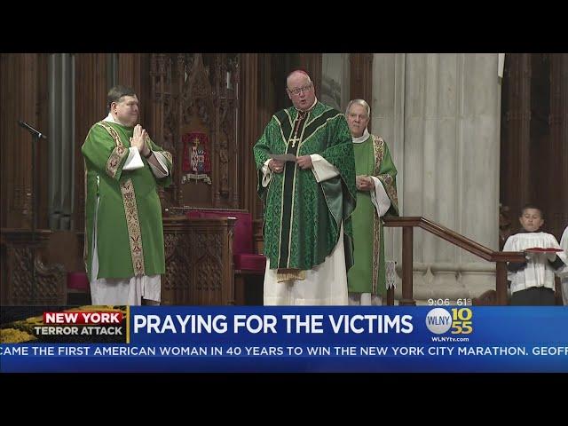 Mass Held For Lower Manhattan Attack Victims