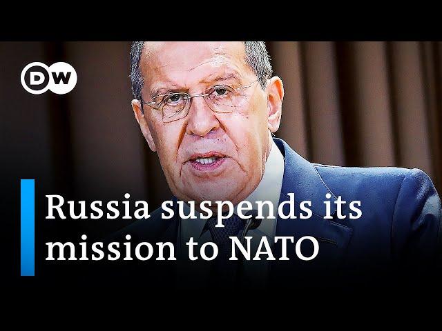 Russia shuts mission to NATO in spy row retaliation | DW News