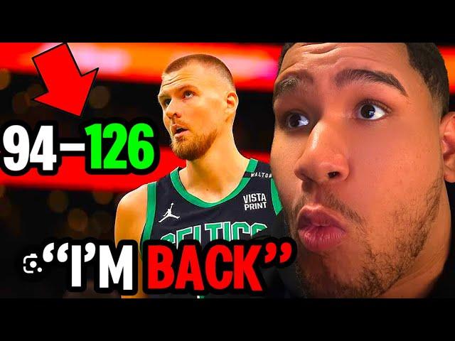 Kristaps Porzingus *Returns* Los Angeles Clippers vs Boston Celtics - Full Game Highlights REACTION!