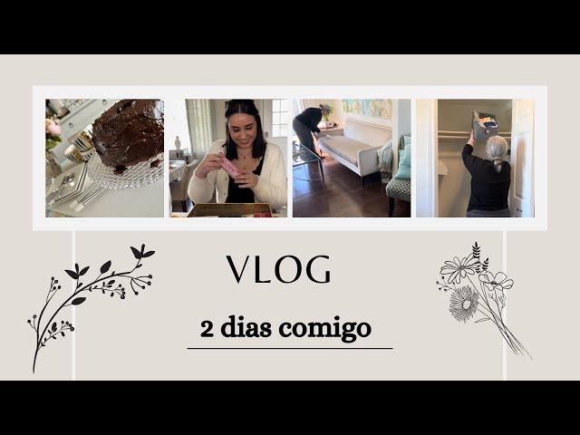 Vlog~Almoço de Aniversário para a filhota ~Abrindo as prendas ~Organização do Closet