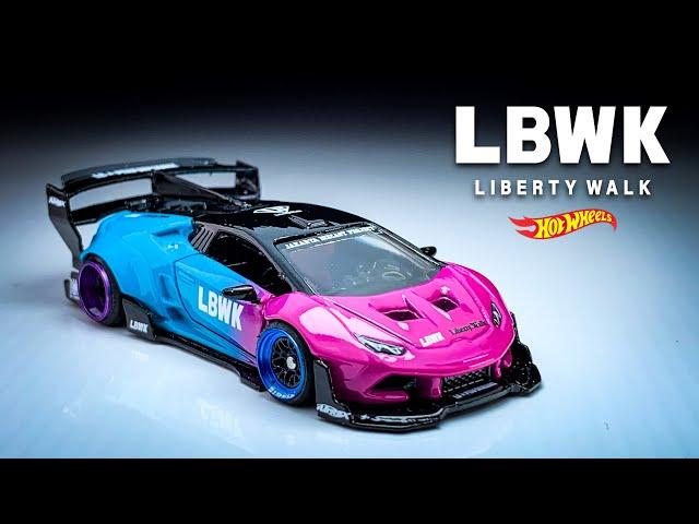 Lamborghini Huracan LP 620 Super Trofeo Liberty Walk Hot Wheels Custom