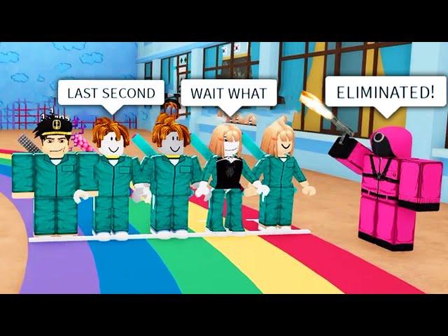 Roblox Squid Game 2 Funny Moments (MEMES) 3