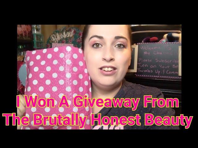 I Won A Giveaway From The Brutally Honest Beauty  #modabrushes