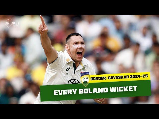 Every wicket: Boland rolls through Indian summer | Australia v India 2024-25