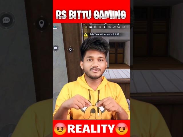 REALITY ABOUT RS BITTU GAMING  #shorts #freefire #od18reality