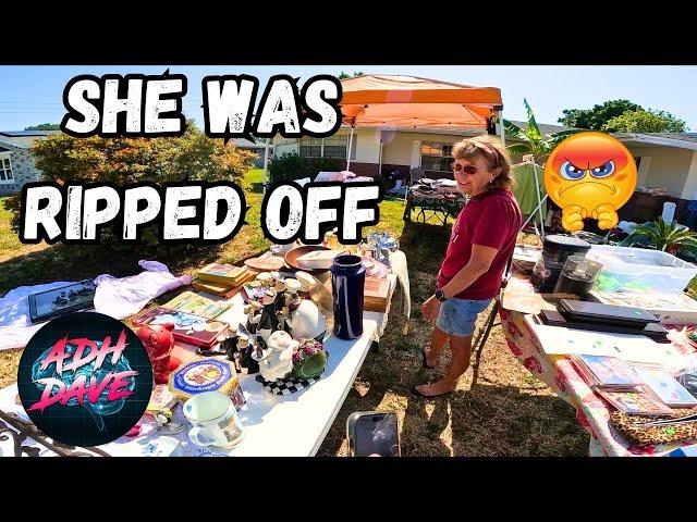 She HATED this Yard Sale Buy!!