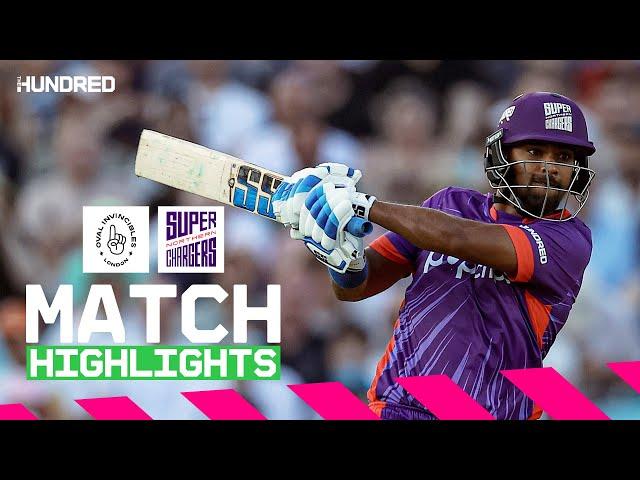 Pooran POWER and Santner SCREAMER  | Oval Invincibles v Northern Superchargers Highlights