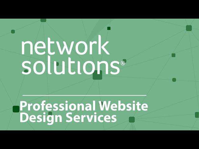 Professional Website Design by Network Solutions