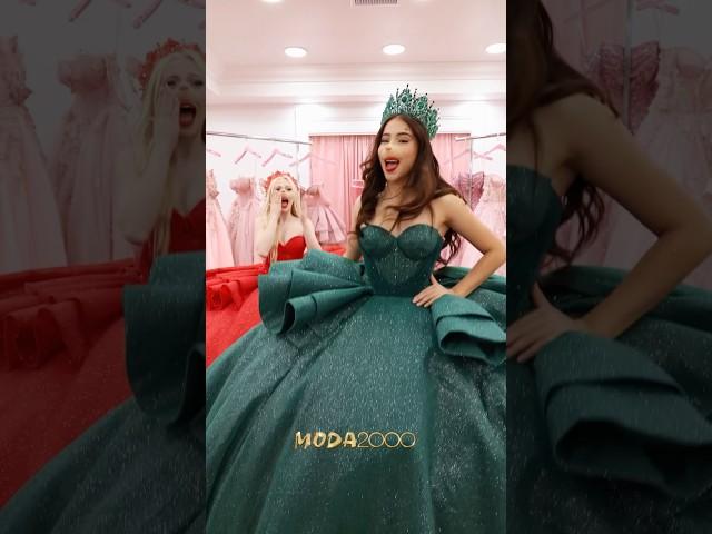 #CindyLouWho in a #Quince dress!️ #Moda2000 #quincedress #quinceañera