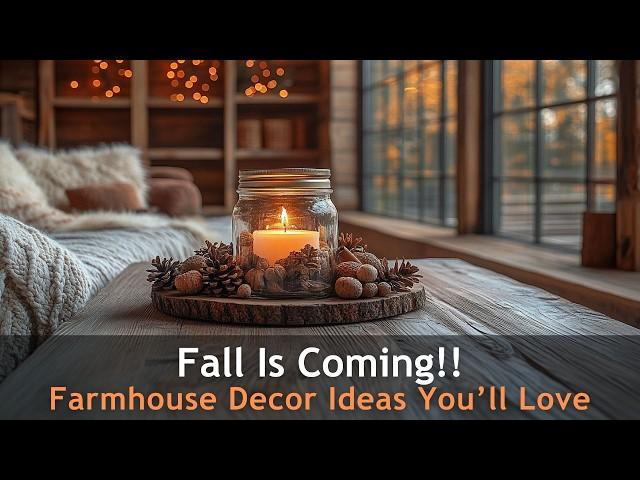 Get Ready for Fall: Farmhouse Decor Ideas You’ll Love