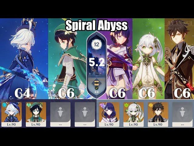 Archon only | Spiral Abyss Ver5.29/七神たちの深境螺旋【Genshin Impact】