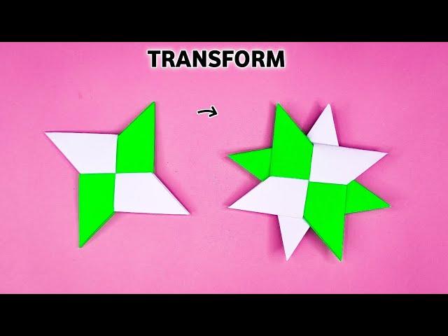 How To Make A Transforming Ninja Star