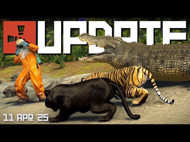 Jungle is live! Ruins, Animals, Blowpipe, Boomerang, New Scientists! | Rust Update 11th April 2025