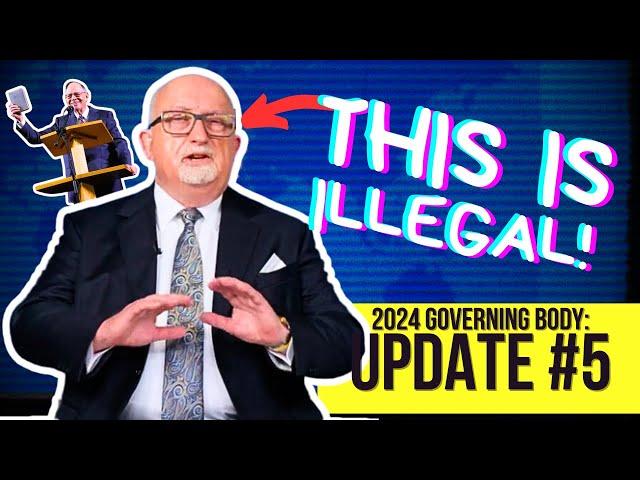 Geoffrey Jackson Is Doing VOTING SUPPRESSION - 2024 Governing Body Update #5