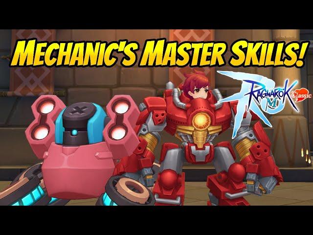 Max Level Mechanic's Master Skills Showcase! Ragnarok M Classic's New End Game System