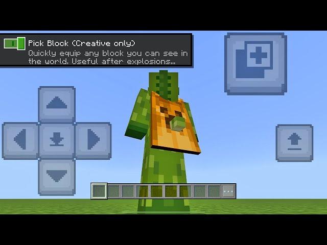 NEW Pick Block Button Added to Minecraft Pocket Edition