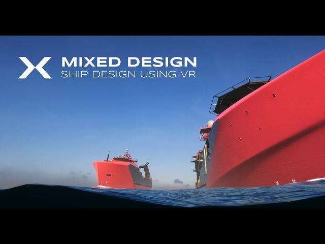 Designing ship exterior in VR