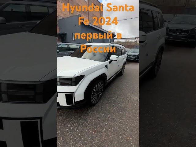 Hyundai Santa Fe 2024 первый в России