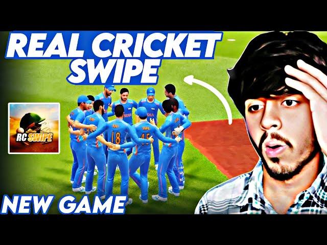 REAL CRICKET SWIPE FIRST GAMEPLAY + REVIEW  - Real Cricket Swipe