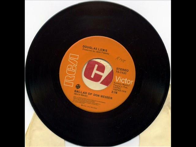 Douglas Lewis - Ballad Of Don Messer   1973