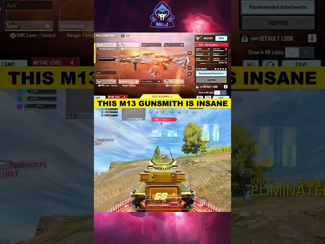 M13 Is Back : Buffed M13 Loadout  Laser-Accurate Gunsmith