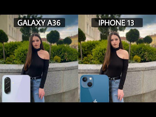 Samsung Galaxy A36 5G Vs iPhone 13 Camera Test Comparison