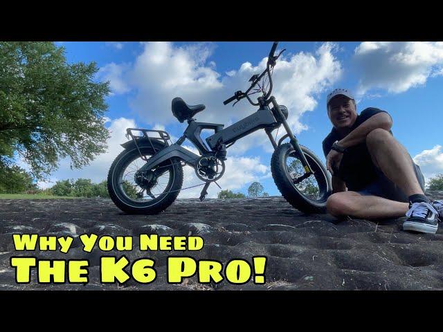 Most Powerful E-bike? My Review Of The K6 Pro Long Range Fat Tire Electric Bike