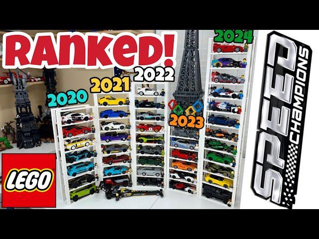 Ranking of ALL LEGO Speed Champions 2nd Generation Cars (2020-2024)