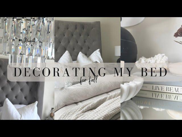 NEW FALL BEDDING| AFFORDABLE BEDDING ESSENTIALS| HOW TO MAKE YOUR BED  LUXURIOUS STEP BY STEP TIPS