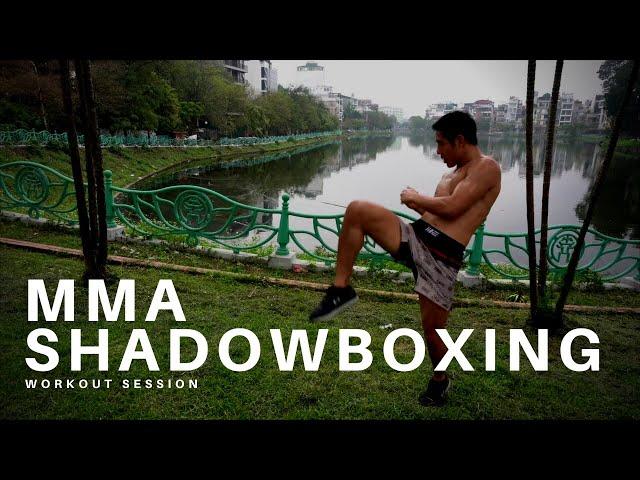 15 Minute KILLER MMA Shadowboxing Workout