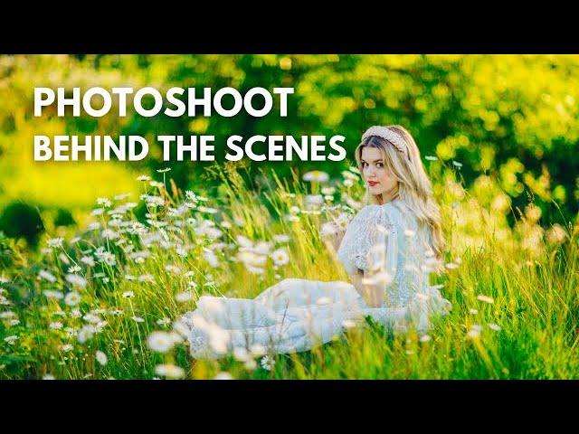 Golden Hour Garden Portrait Photoshoot | Canon 5D Mark IV 85mm f/1.2