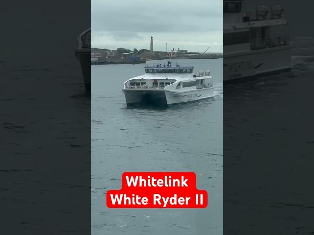 #WHITELINK White Ryder 2   ￼ #catamaran ferry crossing over to #Portsmouth