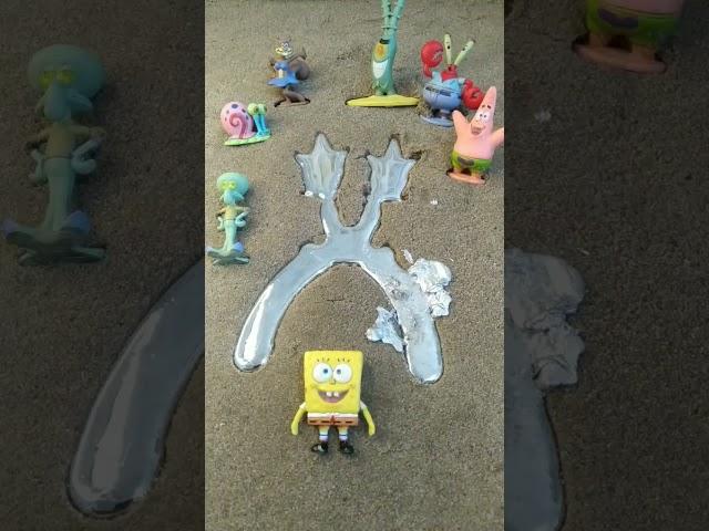 An tools in the shape of an old Patrick Star from SpongeBob