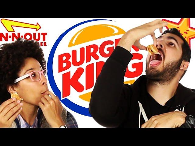 Fast Food Burger Taste Test