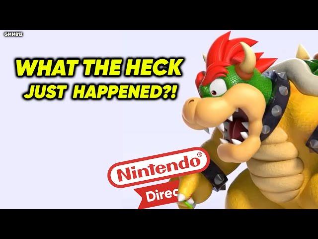 This Nintendo Direct News Is ABSOLUTELY CRAZY!!