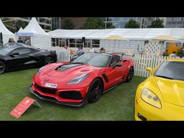 London Concours 2024. Concours Class: Corvette - A Design Icon