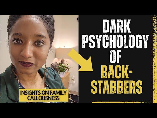 BACKSTABBERS AND FAMILY DRAMA: THE TOXIC GRIP OF BETRAYAL