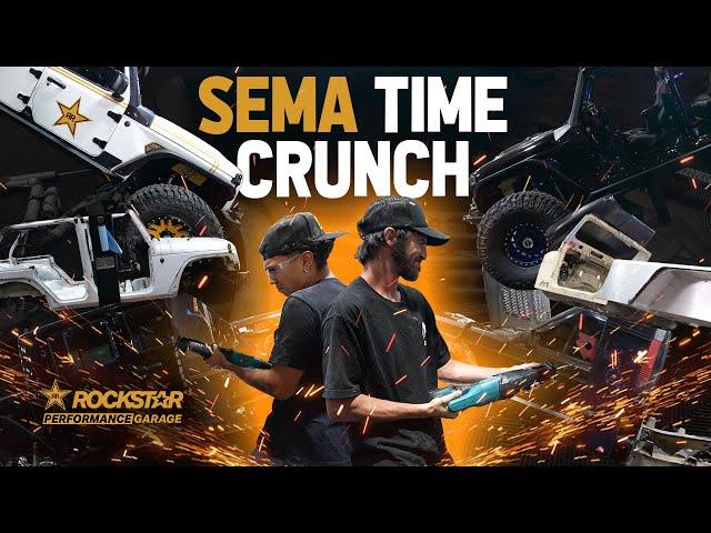 Heading into SEMA Crunch - Rockstar Garage Shop Tour