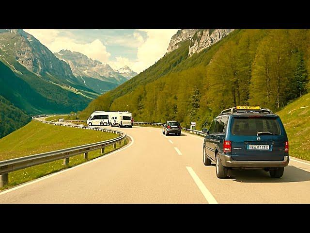 Beautiful Mountain Roads Of Austria