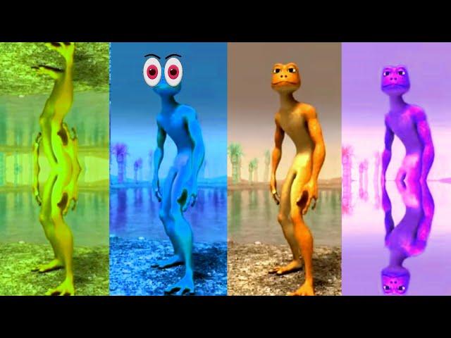 Robotic Patila Colourful Dance Challenge with Leg on Leg Patila & Head on Head Patila Frog |