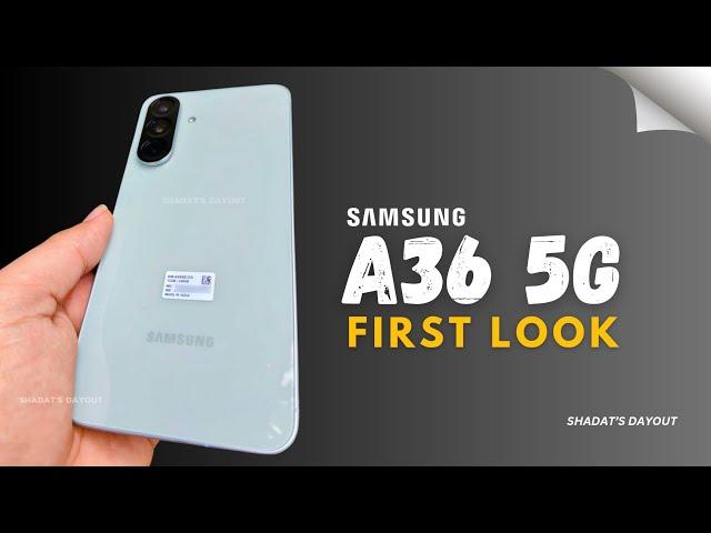 Samsung Galaxy A36 – Official First Look & Release Date REVEALED!