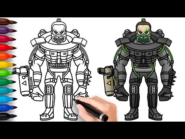 HOW TO DRAW BILLY | Skibidi Toilet Multiverse - Easy Step by Step Drawing