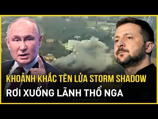 Khoảnh khắc chấn động: Tên lửa Anh Storm Shadow rơi xuống lãnh thổ Nga | Báo VietNamNet