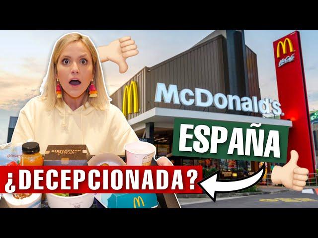 Así es un MCDONALDS en España @SOYLAPECOSA Probando lo MÁS RARO que conseguí …