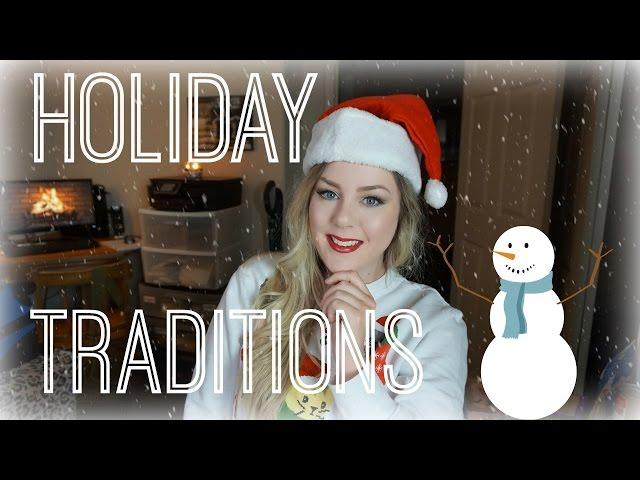 HOLIDAY TRADITIONS TAG | MakeupByMegB