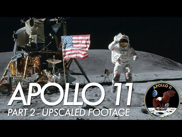 Apollo 11 | The Full Mission Part 2 | Upscaled Footage