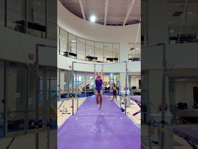 working that college stick! :) #foryou #lsu #gymnastics #shorts #trending #foyou #livvy #gymnast #l