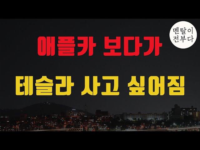 애플카 리서치 하다 테슬라 한주라도 더 사고 싶어진 이유ㅠ 2030년 테슬라의 시총은 과연...