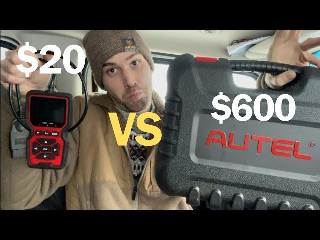 AUTEL $600 OBD2 READER VS TEMU $20 READER