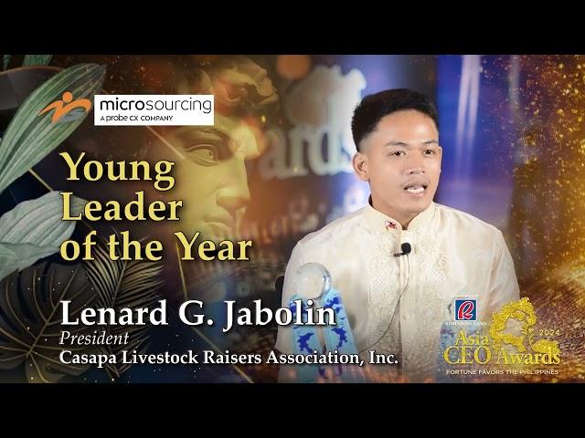 ASIA CEO AWARDS 2024 | YOUNG LEADER OF THE YEAR